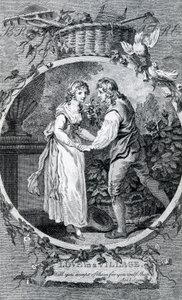 Love in a Village by Francis Wheatley
